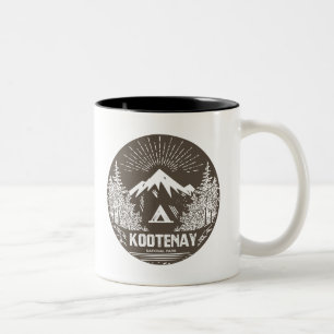 Kootenay-Nationalpark Zweifarbige Tasse