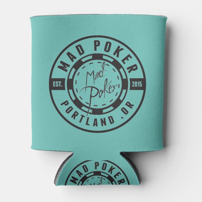 Koozie-Logo für den MAD-Poker Dosenkühler (Vorderseite)