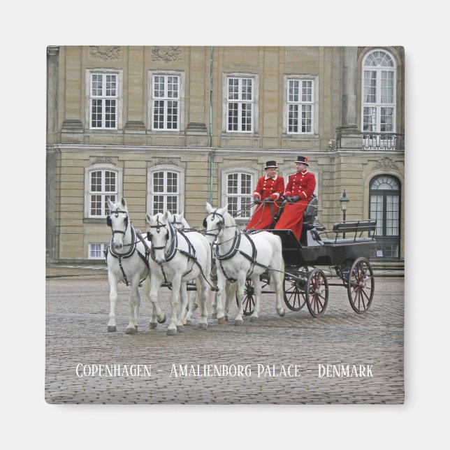 Kopenhagen/Amalienborg Palace Magnet! Magnet (Vorne)