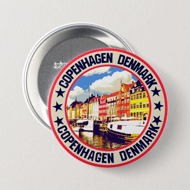 Kopenhagen Button (Vorne & Hinten)