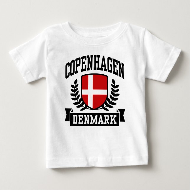 Kopenhagen Dänemark Baby T-shirt (Vorderseite)