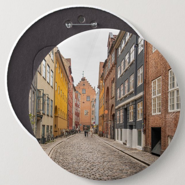 Kopenhagen Dänemark Button (Vorne & Hinten)