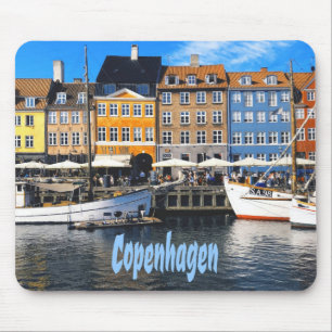 Kopenhagen Dänemark Hauptstadt Canal Zuhause Nyhav Mousepad