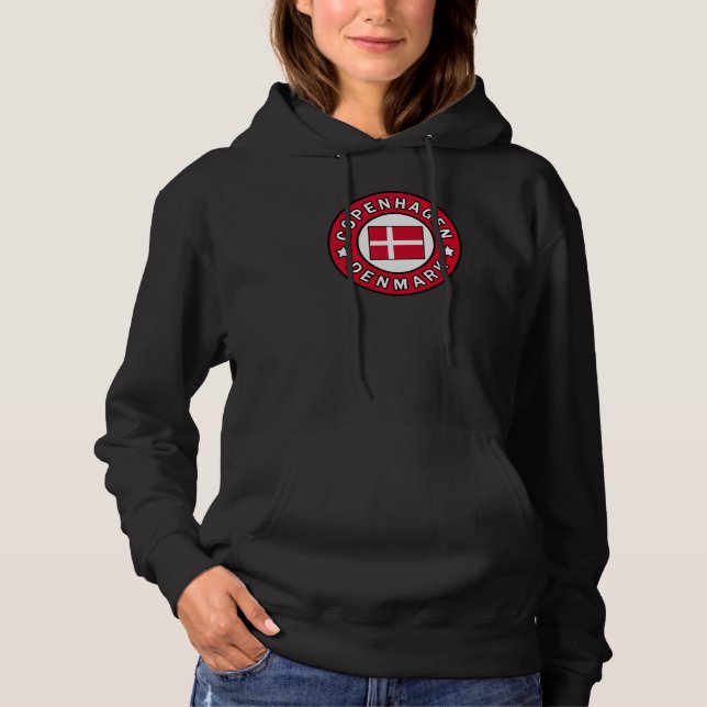 Kopenhagen Dänemark Hoodie (Vorderseite)