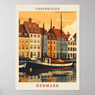 Kopenhagen Dänemark Kunst, Dichtung und Musik Poster