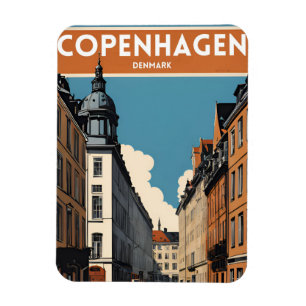 Kopenhagen Dänemark Magnet