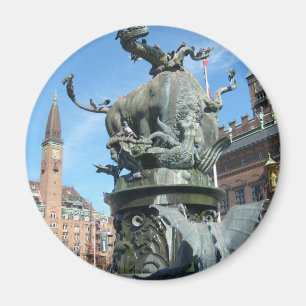 Kopenhagen, Dänemark Magnet