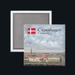 Kopenhagen Dänemark Magnet<br><div class="desc">Reisen Foto Kopenhagen,  die Hauptstadt Stadt Dänemark in Europa. Foto © Sebastian Wurm.</div>