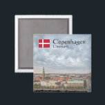 Kopenhagen Dänemark Magnet<br><div class="desc">Reisen Foto Kopenhagen,  die Hauptstadt Stadt Dänemark in Europa. Foto © Sebastian Wurm.</div>