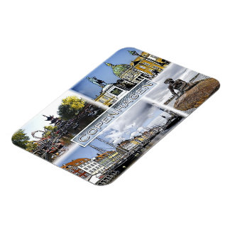 Kopenhagen - Dänemark - Mosaik - Magnet