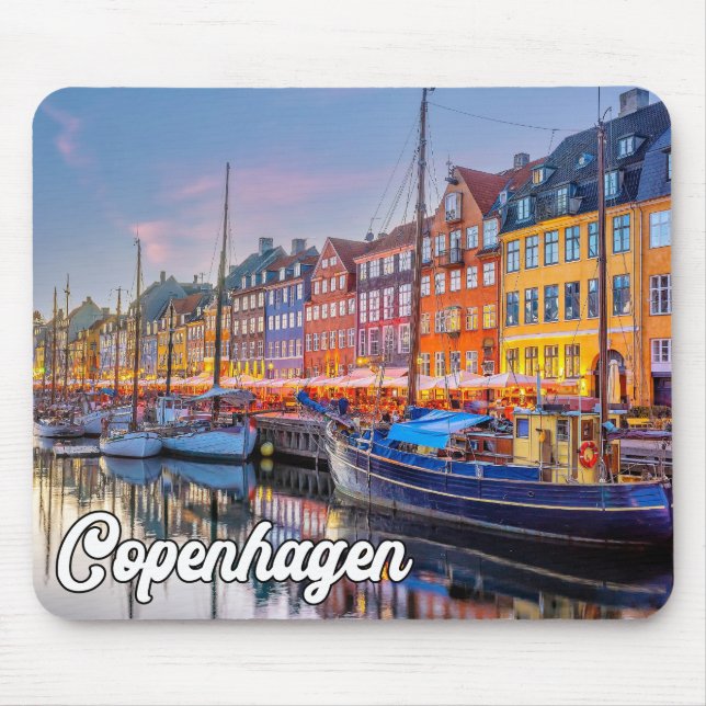 Kopenhagen, Dänemark Mousepad (Vorne)