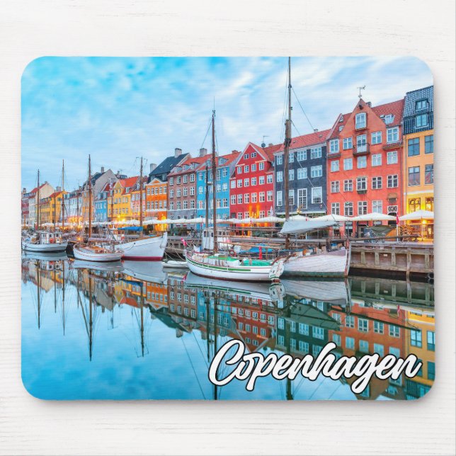 Kopenhagen, Dänemark Mousepad (Vorne)