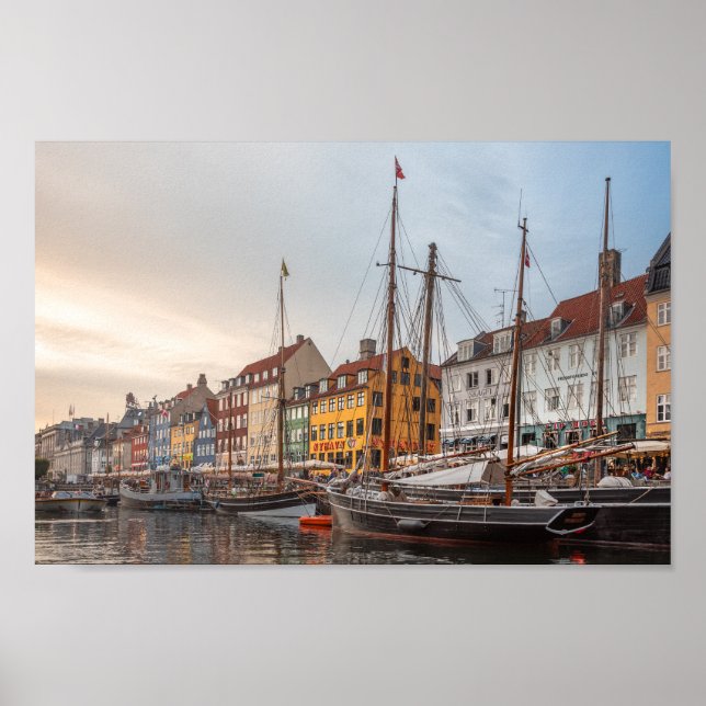 Kopenhagen Dänemark Poster (Vorne)