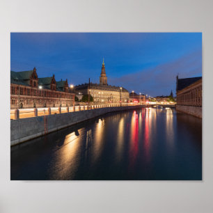 Kopenhagen Dänemark Poster