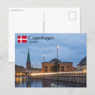 Kopenhagen Dänemark Postkarte