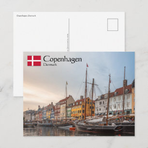 Kopenhagen Dänemark Postkarte
