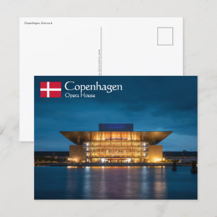 Kopenhagen Dänemark Postkarte