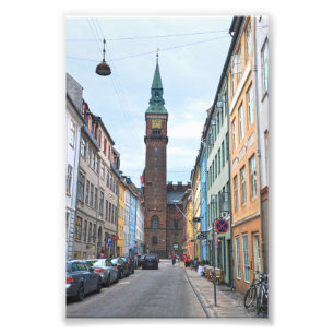 Kopenhagen, Dänemark, Rathaus Fotodruck