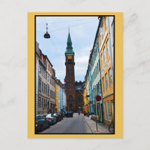 Kopenhagen, Dänemark, Rathaus Postkarte