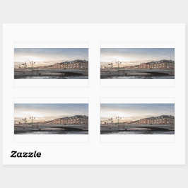 Kopenhagen Dänemark Rechteckiger Aufkleber