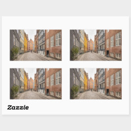 Kopenhagen Dänemark Rechteckiger Aufkleber