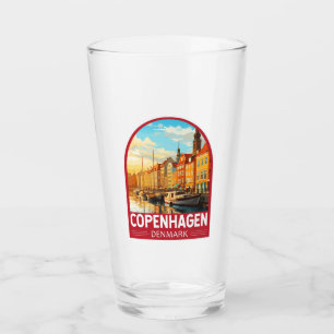 Kopenhagen Dänemark Reise Kunst Vintage Glas
