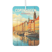 Kopenhagen Dänemark Reisekunst Vintag