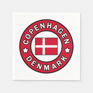 Kopenhagen Dänemark Serviette