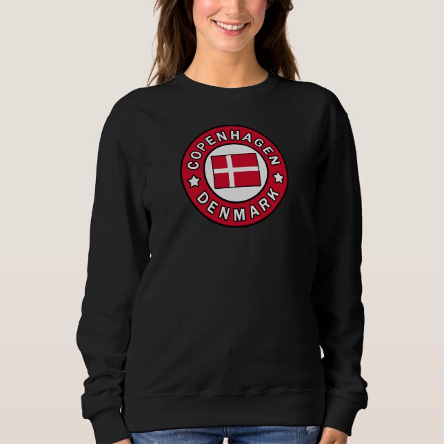 Kopenhagen Dänemark Sweatshirt (Vorderseite)