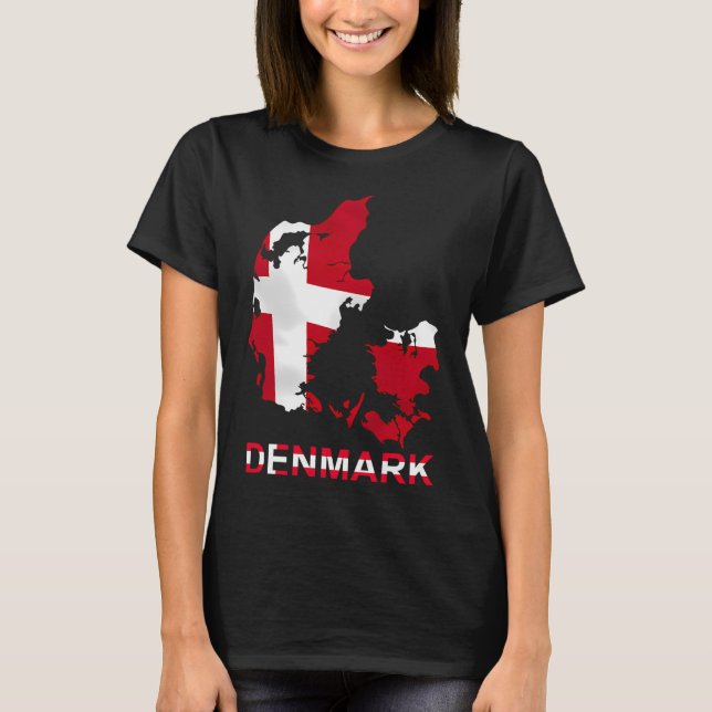 Kopenhagen  Dänemark T-Shirt (Vorderseite)