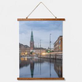 Kopenhagen Dänemark Wandteppich Mit Holzrahmen