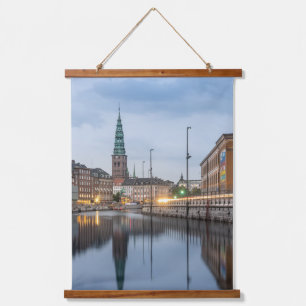 Kopenhagen Dänemark Wandteppich Mit Holzrahmen