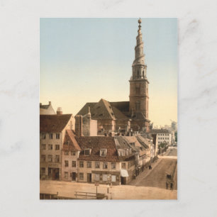 Kopenhagen - Erlöserkirche, Dänemark Postkarte