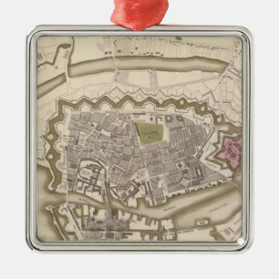 Kopenhagen, Kiobenhaven Silbernes Ornament