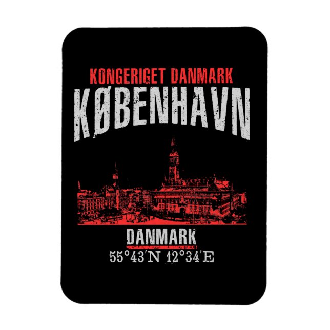 Kopenhagen Magnet (Vertikal)