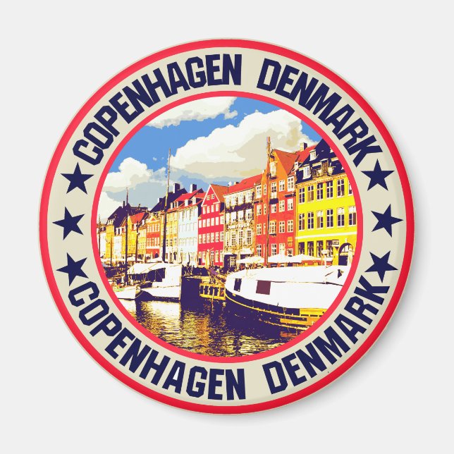 Kopenhagen Magnet (Vorne)