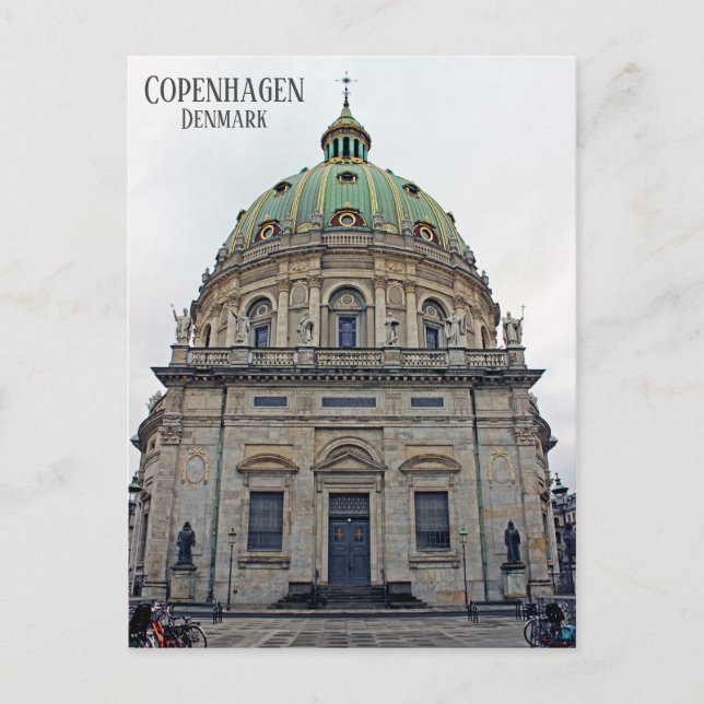 Kopenhagen/Marmorkirche Postcard! Postkarte (Vorderseite)