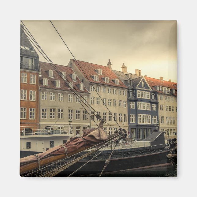 Kopenhagen Nyhavn Magnet (Vorne)