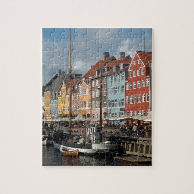 Kopenhagen Nyhavn Puzzle (Vertikal)