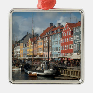 Kopenhagen Nyhavn Silbernes Ornament