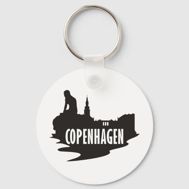 Kopenhagen Schlüsselanhänger (Vorderseite)