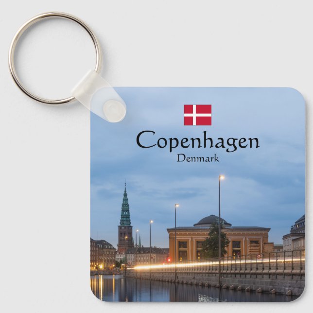 Kopenhagen Schlüsselanhänger (Vorderseite)