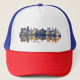 Kopenhagen Skyline Truckerkappe