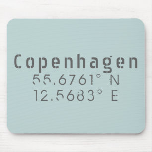Kopenhagener Breitengrad Mousepad
