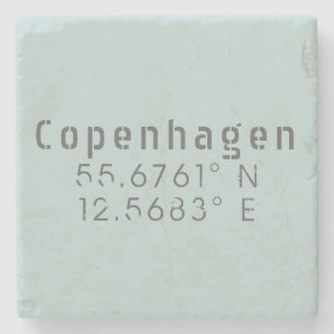 Kopenhagener Breitengrad Steinuntersetzer