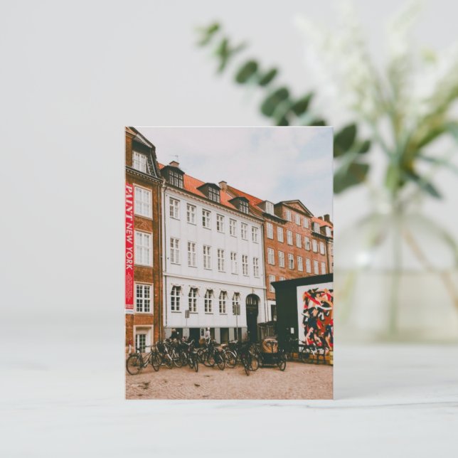Kopenhagener Erkundung Feiertagspostkarte (Stehend Vorderseite)