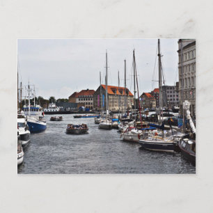 Kopenhagener Hafen Postkarte