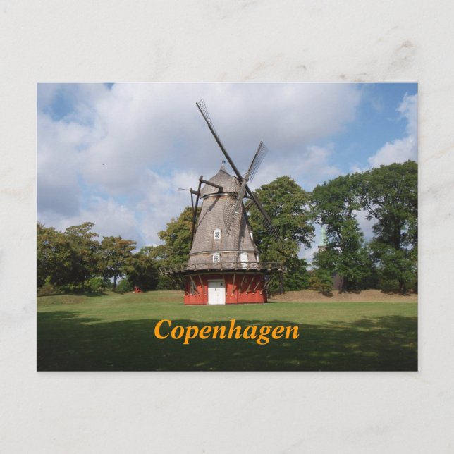 Kopenhagener Postkarte (Vorderseite)