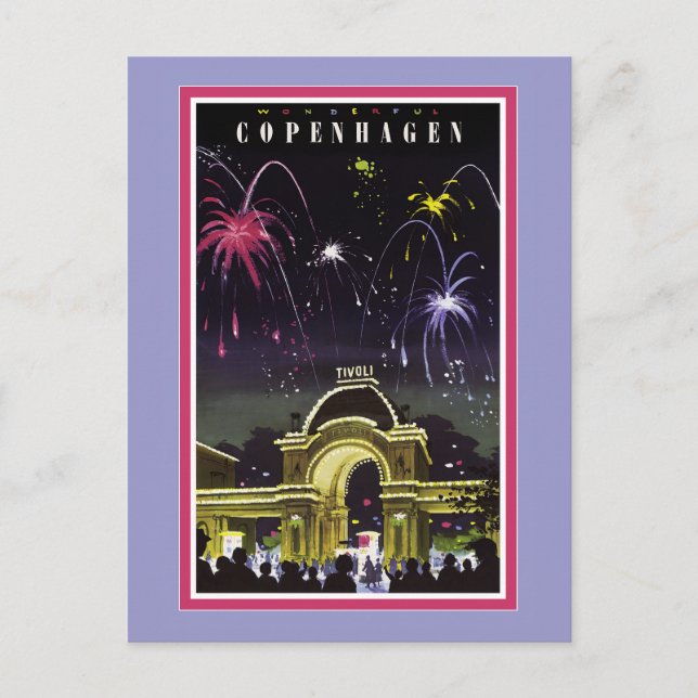 Kopenhagener Postkarte (Vorderseite)