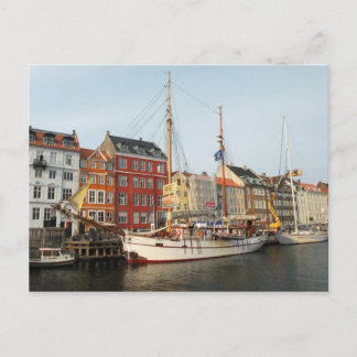 Kopenhagener Schiff Postkarte